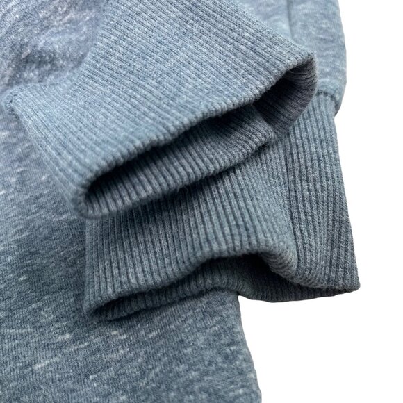 O’Neill SMALL Womens Mens Long Sleeve Zip Hoodie Heather Blue - Picture 7 of 9